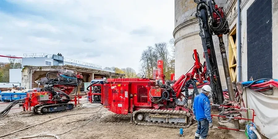Illustrative image of Jet grouting design in Middlesbrough